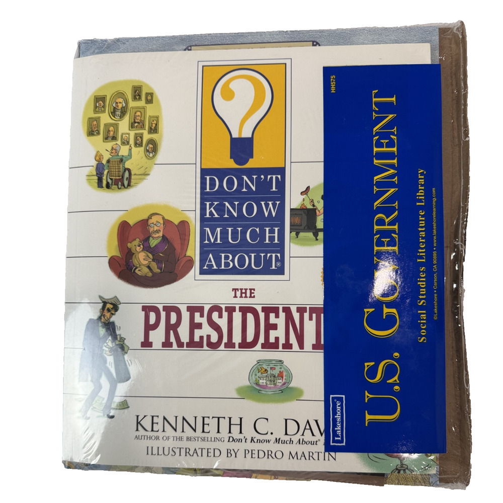 NWT U.S. Government Social Studies Literature Library Lakeshore Learning Books